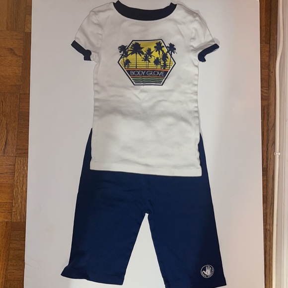 Body Glove three piece pajama set size 7 surfer vibes - Picture 2 of 8